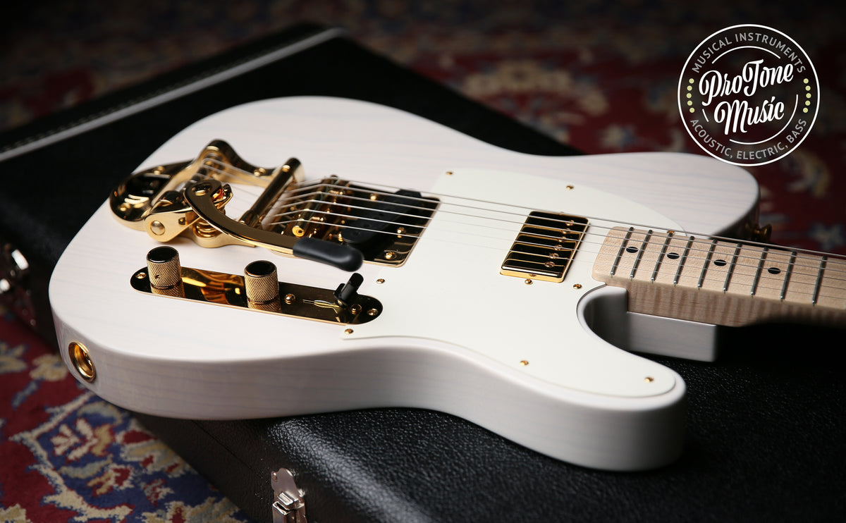 2020 Fender USA Custom Shop NOS Telecaster Masterbuilt Dennis Galuszka White Blonde
