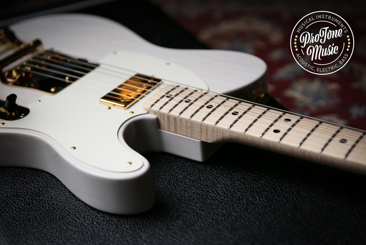 2020 Fender USA Custom Shop NOS Telecaster Masterbuilt Dennis Galuszka White Blonde