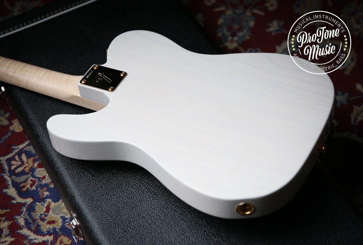 2020 Fender USA Custom Shop NOS Telecaster Masterbuilt Dennis Galuszka White Blonde