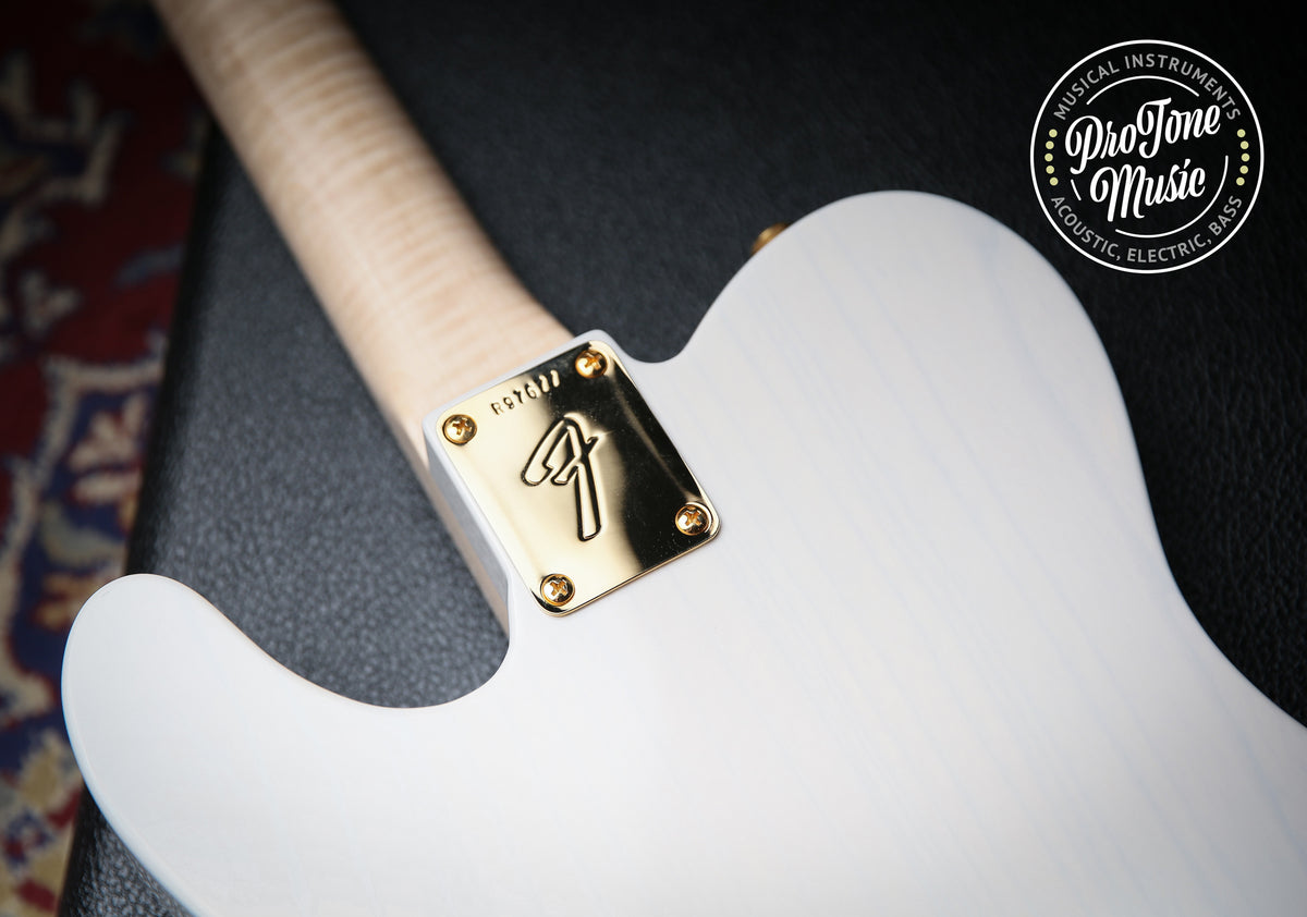 2020 Fender USA Custom Shop NOS Telecaster Masterbuilt Dennis Galuszka White Blonde