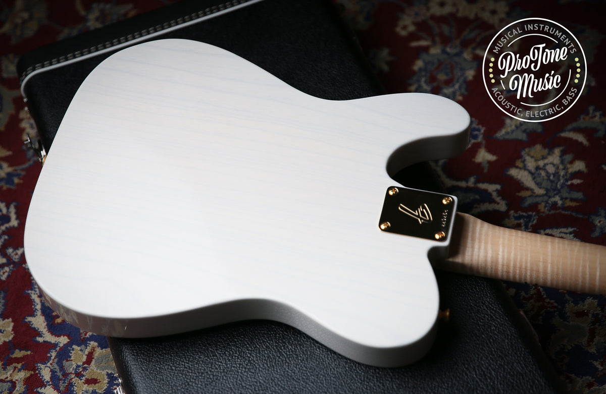 2020 Fender USA Custom Shop NOS Telecaster Masterbuilt Dennis Galuszka White Blonde