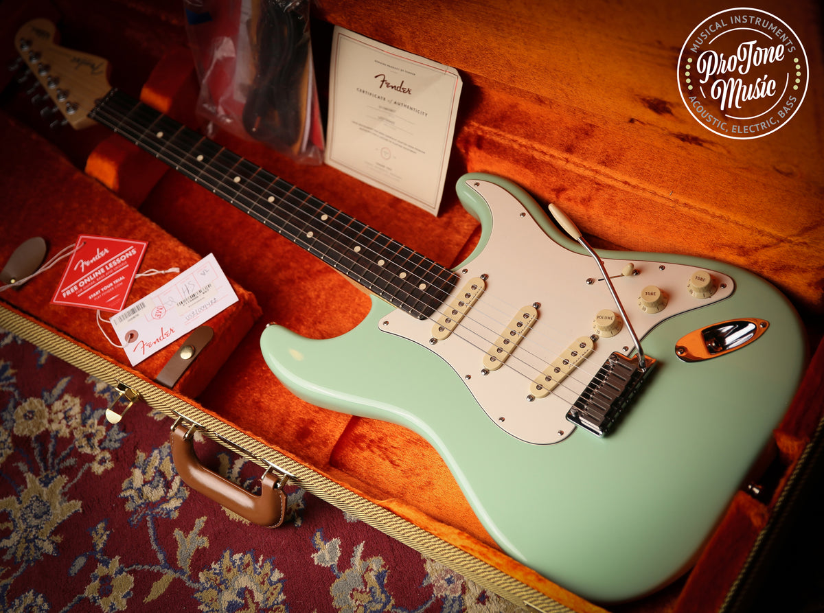 2021 Fender USA Jeff Beck Stratocaster Surf Green