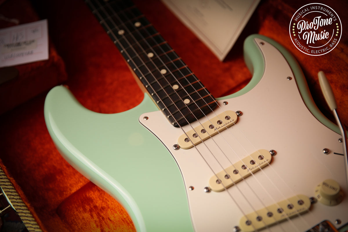 2021 Fender USA Jeff Beck Stratocaster Surf Green