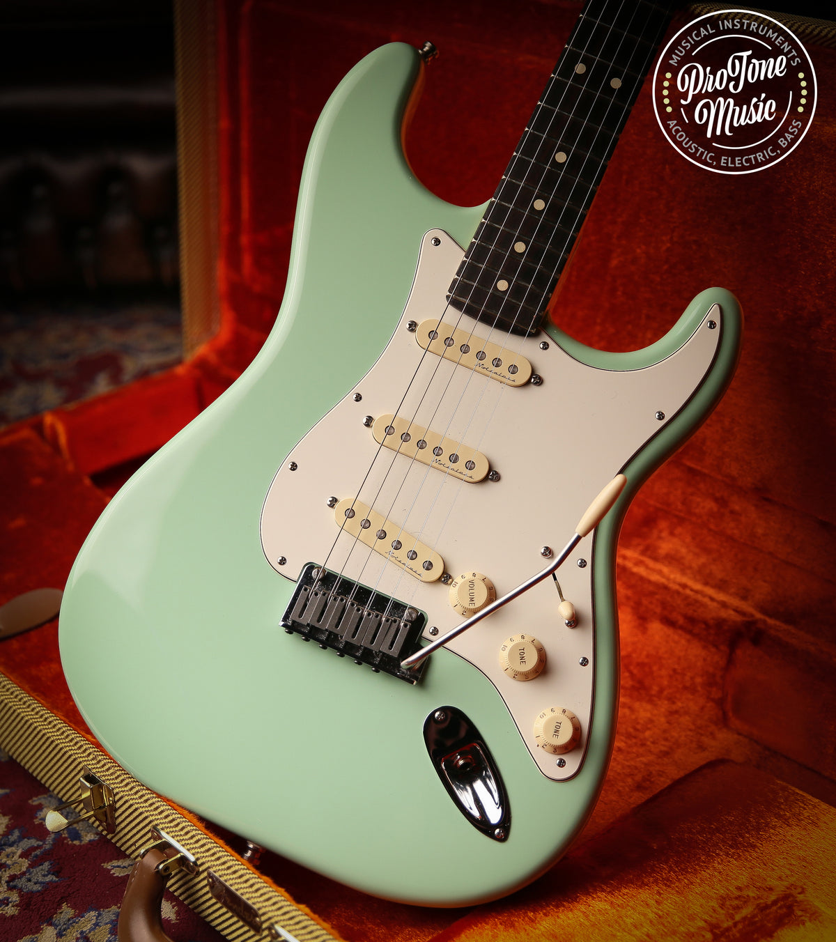 2021 Fender USA Jeff Beck Stratocaster Surf Green