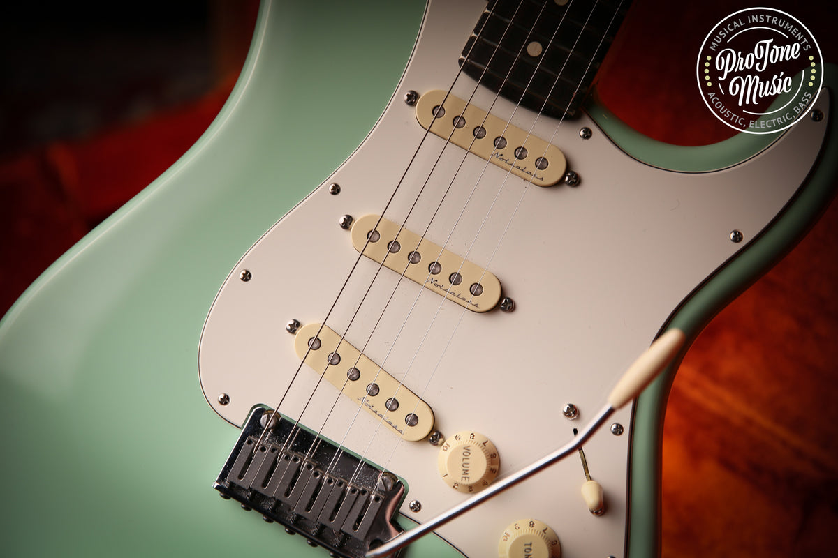 2021 Fender USA Jeff Beck Stratocaster Surf Green
