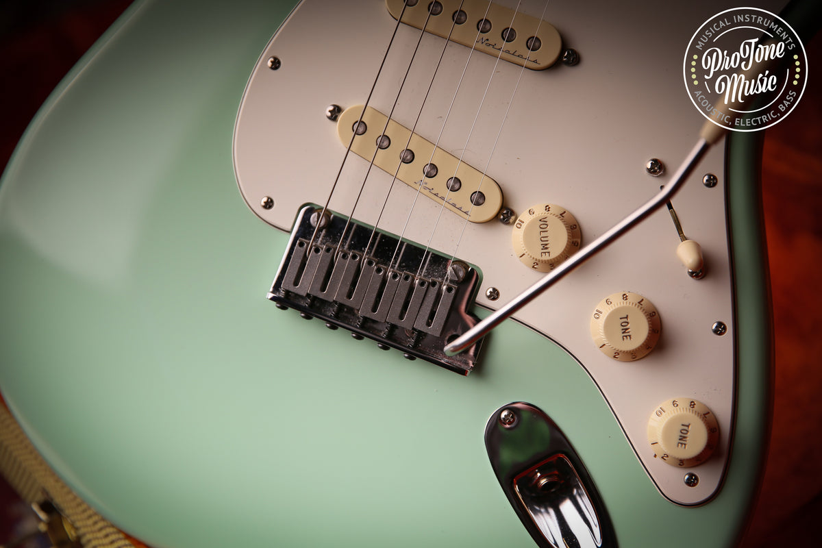 2021 Fender USA Jeff Beck Signature Model Stratocaster Surf Green - ProTone Music