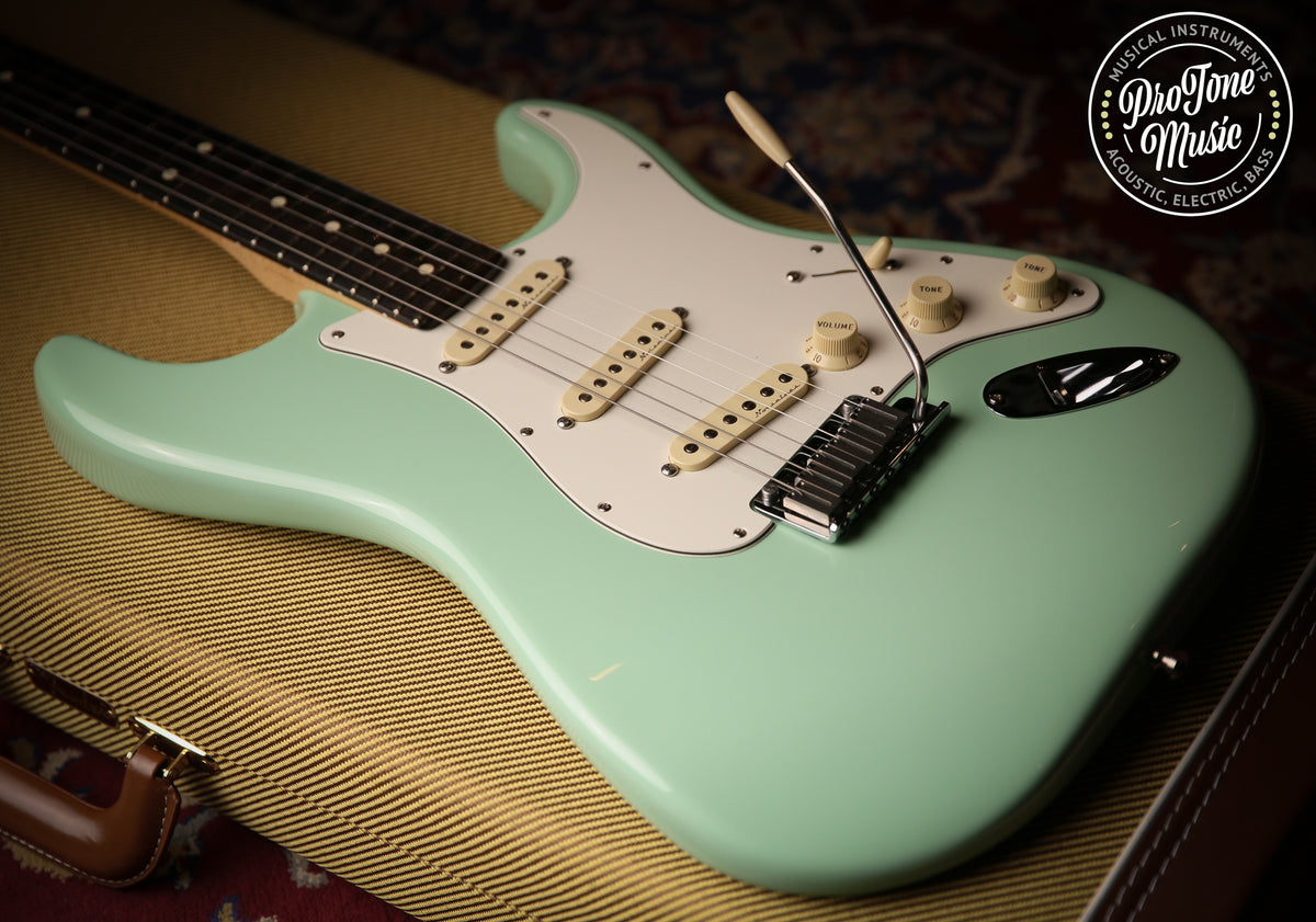 2021 Fender USA Jeff Beck Stratocaster Surf Green