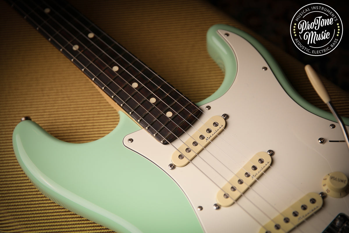 2021 Fender USA Jeff Beck Stratocaster Surf Green