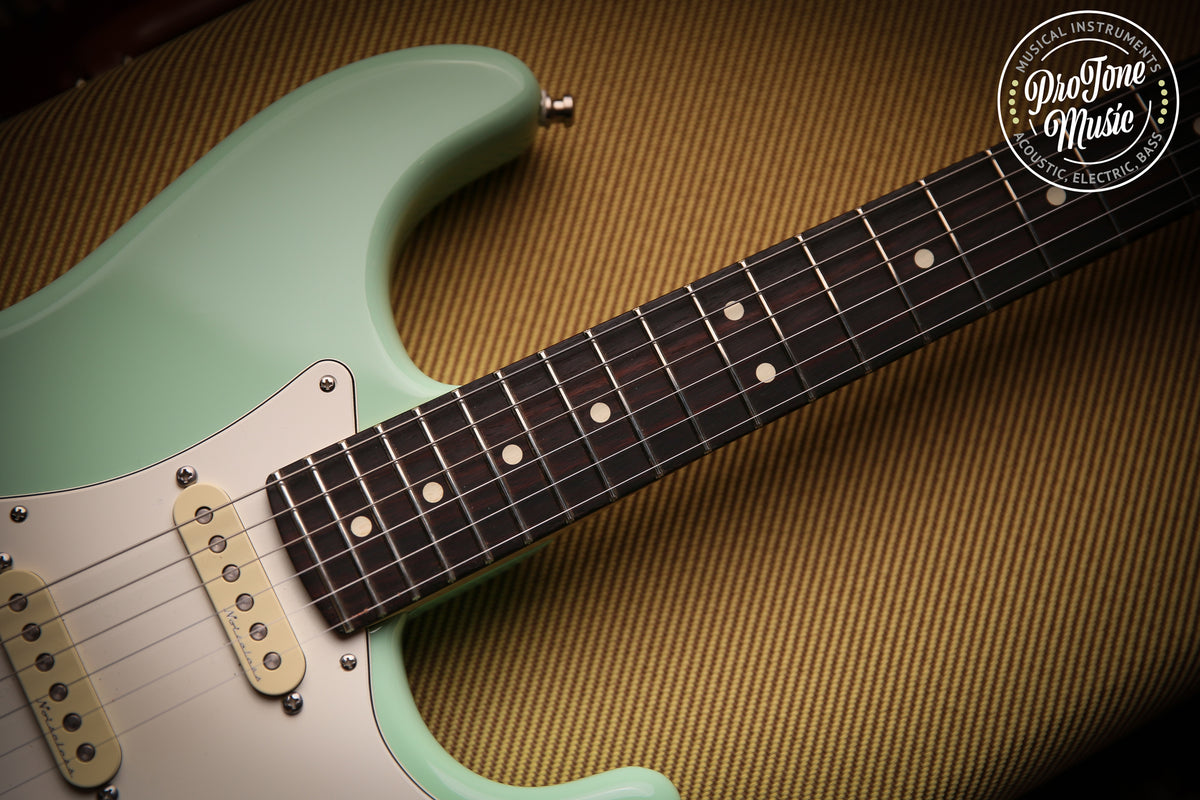 2021 Fender USA Jeff Beck Stratocaster Surf Green
