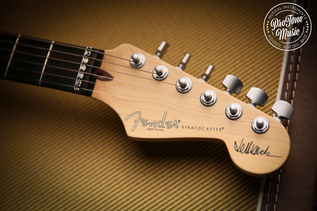 2021 Fender USA Jeff Beck Signature Model Stratocaster Surf Green - ProTone Music