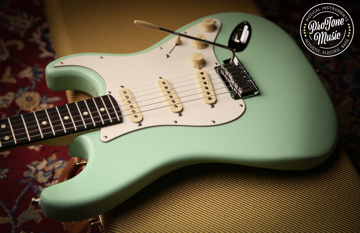 2021 Fender USA Jeff Beck Stratocaster Surf Green
