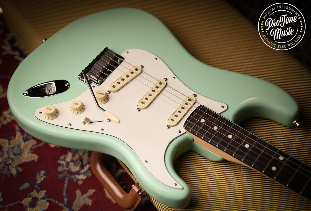 2021 Fender USA Jeff Beck Stratocaster Surf Green