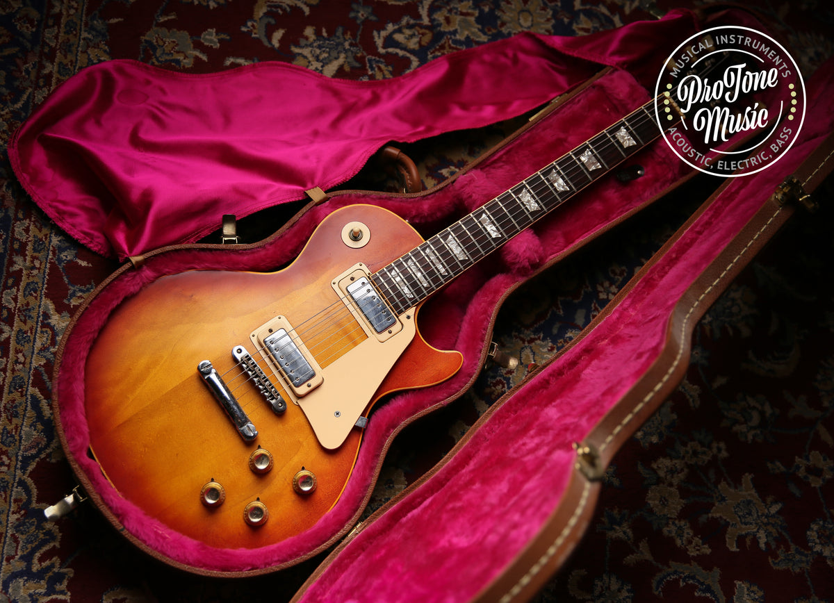 1972 Gibson USA Les Paul Deluxe Cherry Sunburst