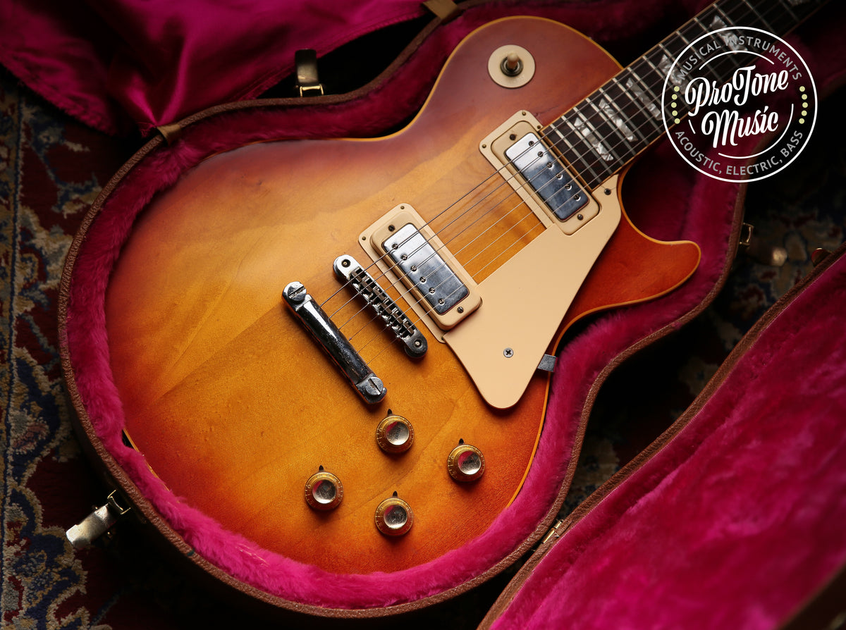 1972 Gibson USA Les Paul Deluxe Cherry Sunburst