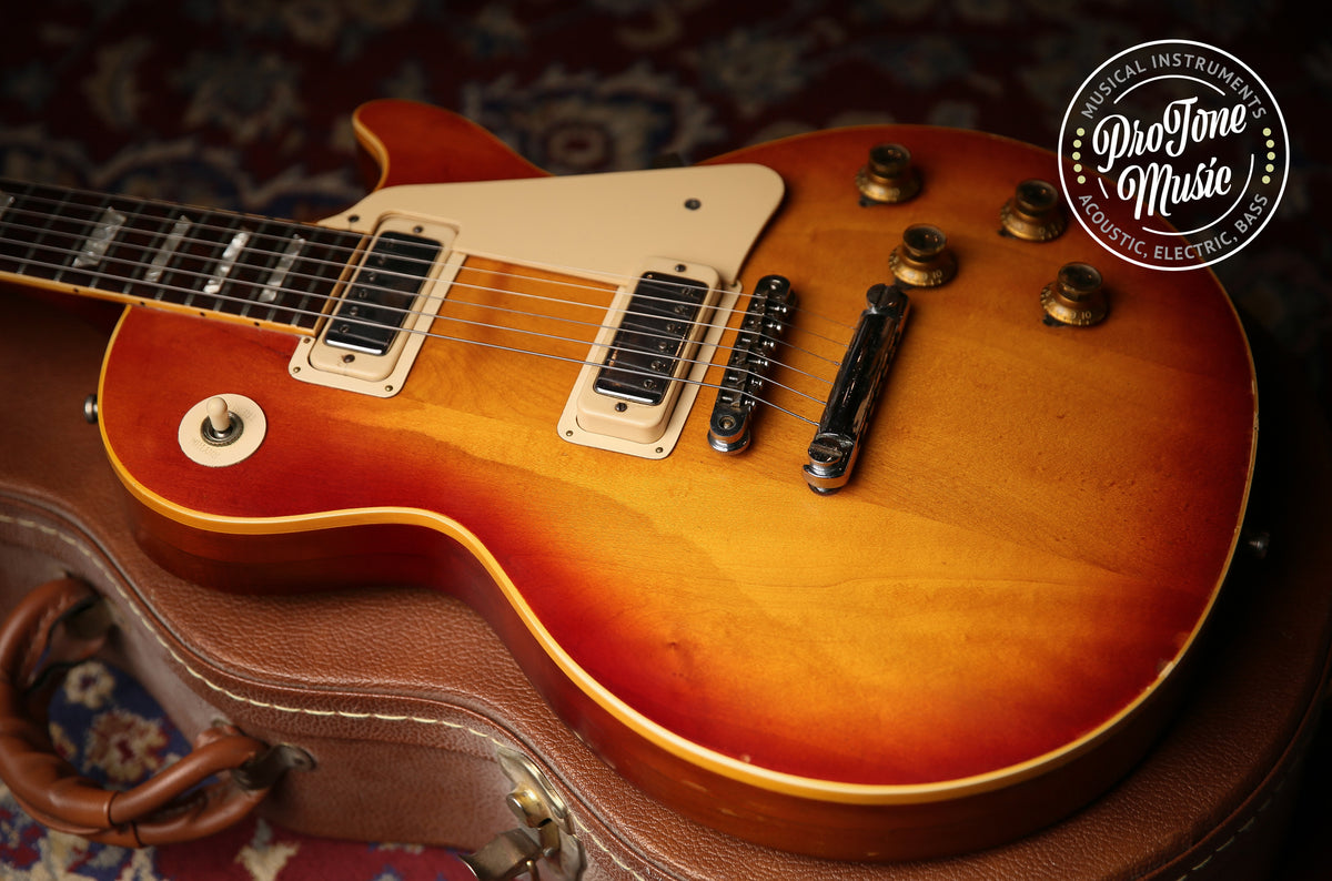 1972 Gibson USA Les Paul Deluxe Cherry Sunburst