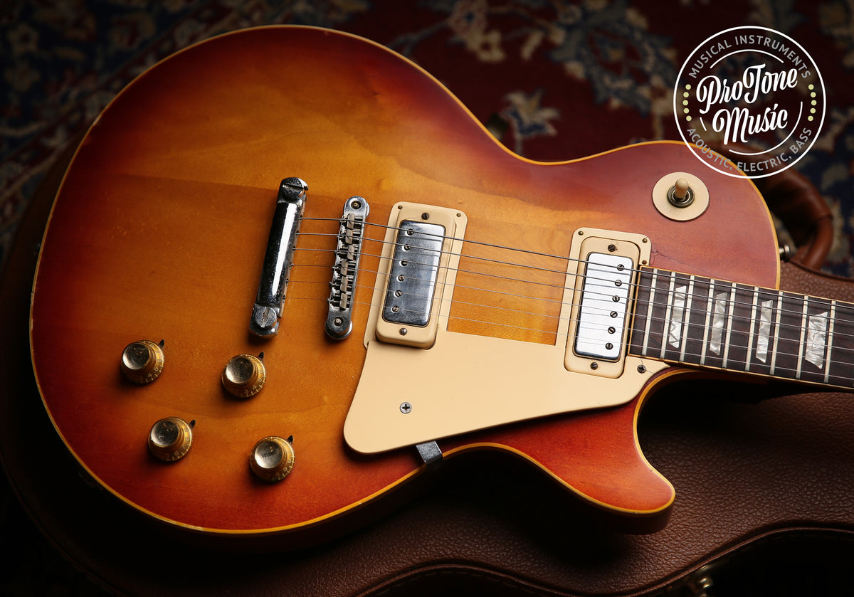 1972 Gibson USA Les Paul Deluxe Cherry Sunburst