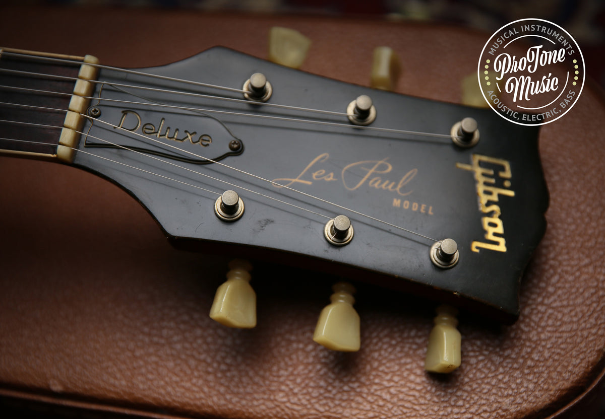 1972 Gibson USA Les Paul Deluxe Cherry Sunburst