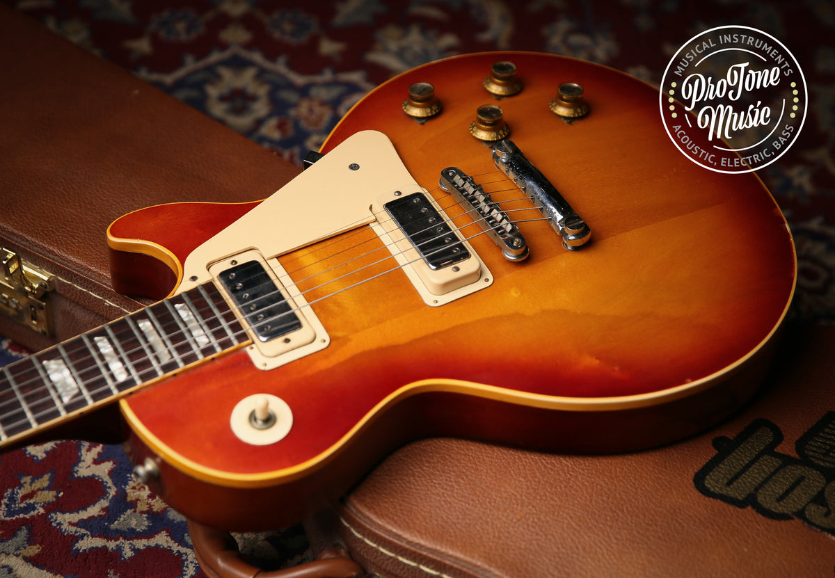 1972 Gibson USA Les Paul Deluxe Cherry Sunburst