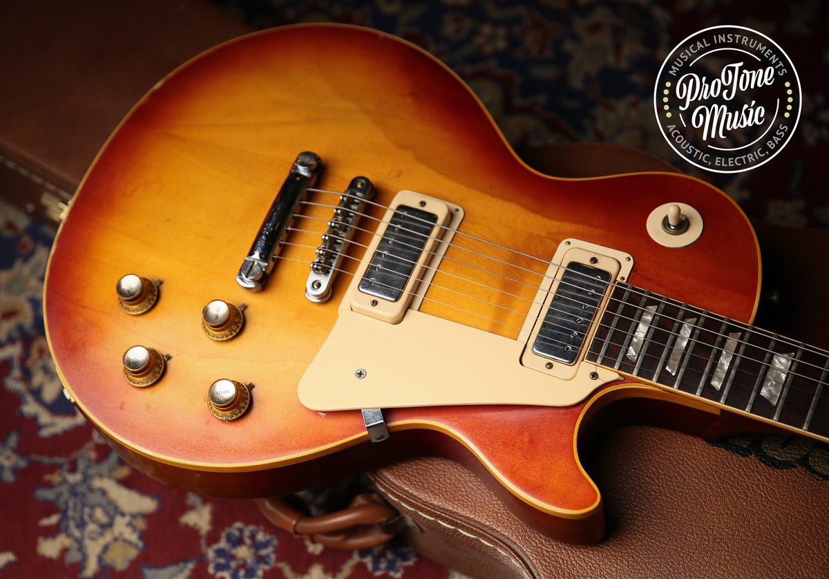 1972 Gibson USA Les Paul Deluxe Cherry Sunburst