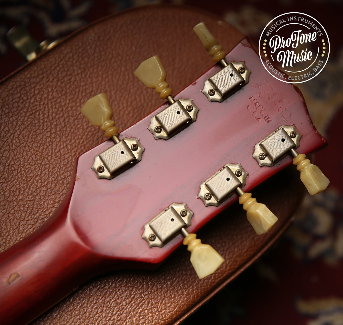 1972 Gibson USA Les Paul Deluxe Cherry Sunburst