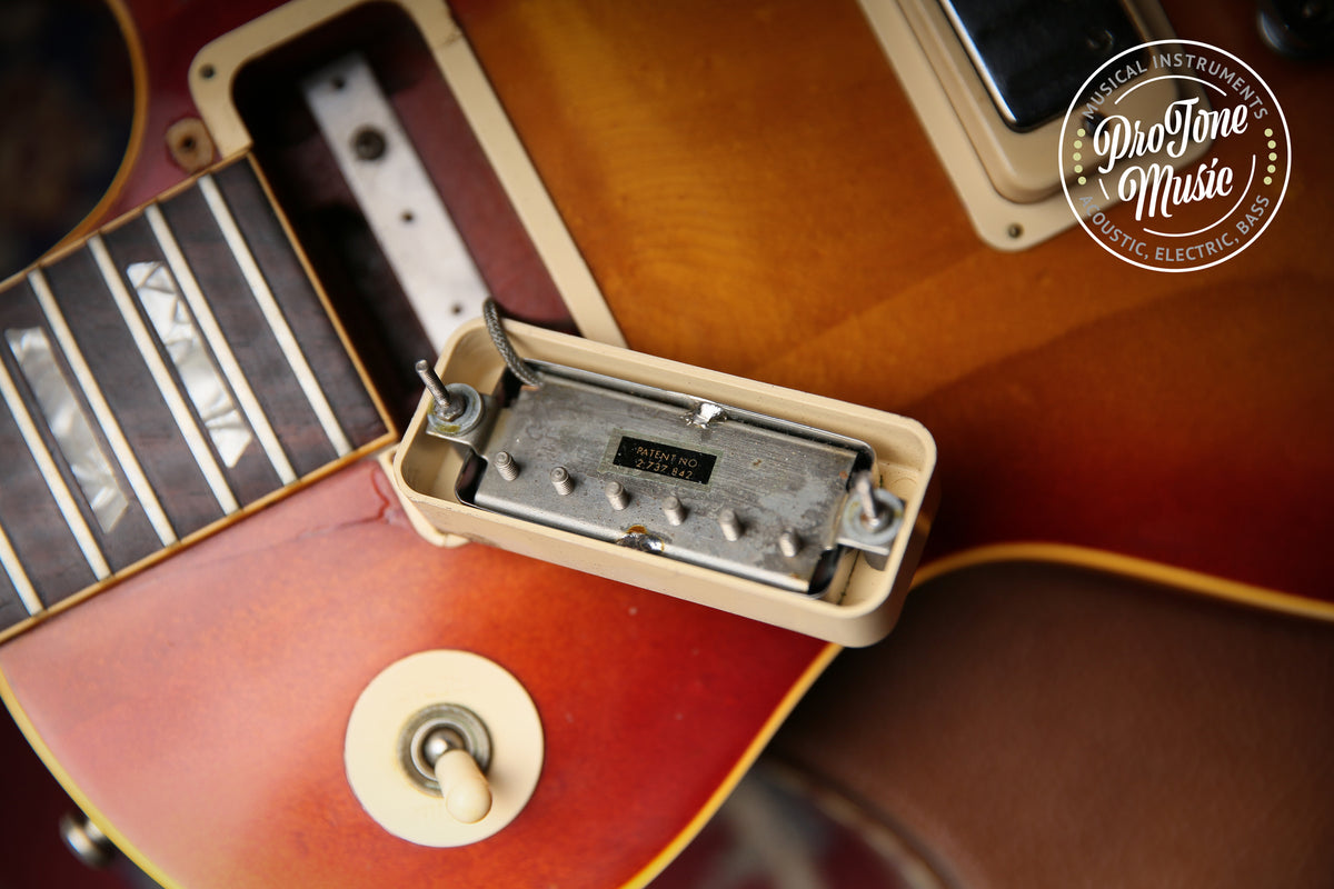 1972 Gibson USA Les Paul Deluxe Cherry Sunburst