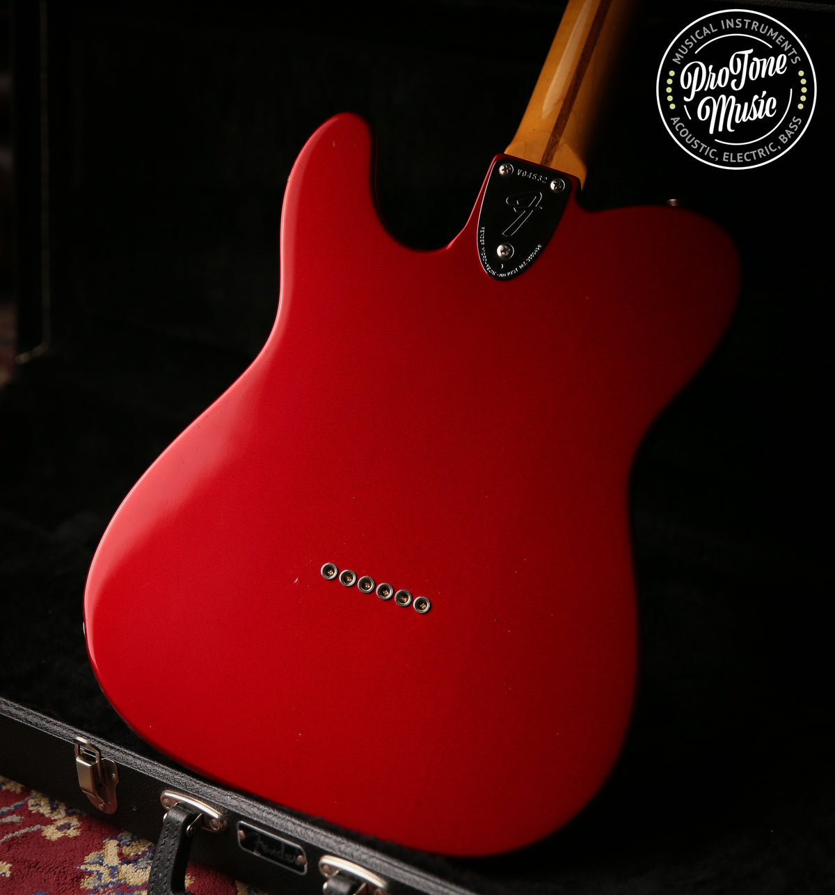 Fender American Vintage 72&#39; Reissue Telecaster Thinline Candy Apple Red - ProTone Music