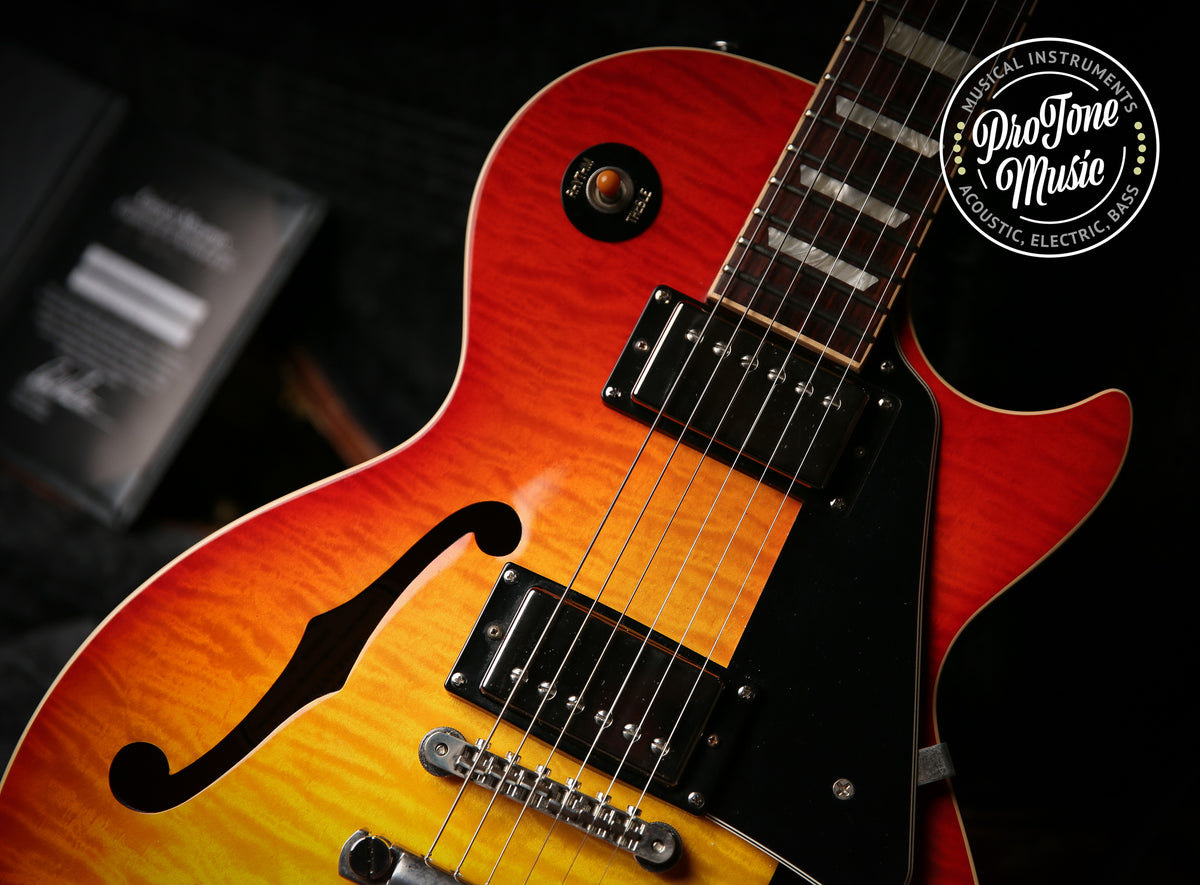 2015 Gibson USA Memphis Les Paul ES Semi Hollow Cherry Sunburst