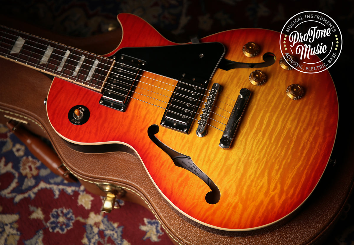 2015 Gibson USA Memphis Les Paul ES Semi Hollow Cherry Sunburst