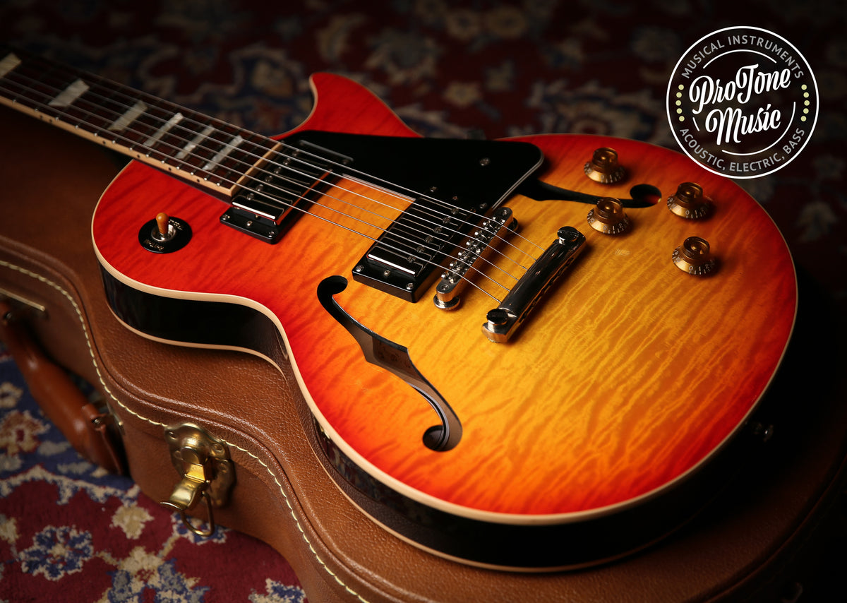 2015 Gibson USA Memphis Les Paul ES Semi Hollow Cherry Sunburst