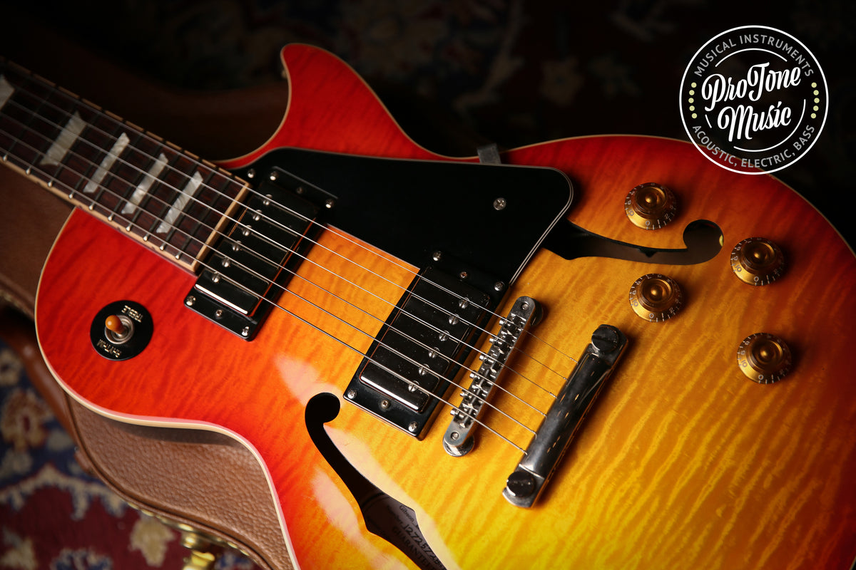 2015 Gibson USA Memphis Les Paul ES Semi Hollow Cherry Sunburst