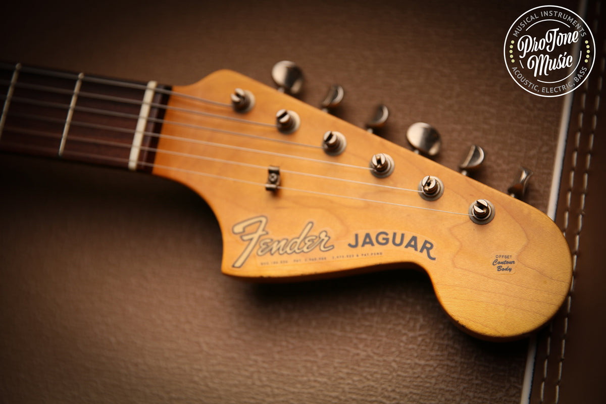 2019 Fender USA Custom Shop 62&#39; Jaguar Journeyman Relic Surf Green - ProTone Music