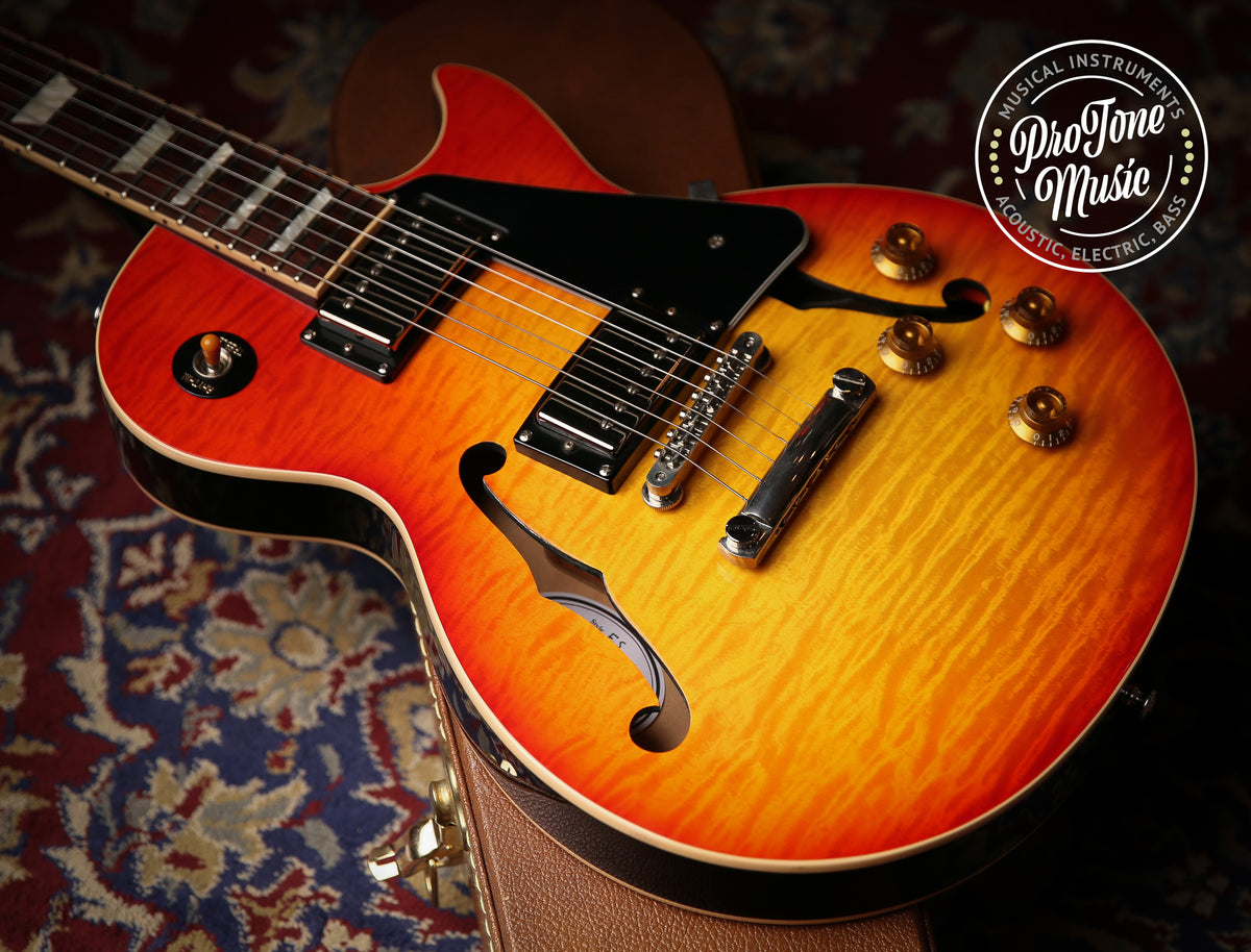 2015 Gibson USA Memphis Les Paul ES Semi Hollow Cherry Sunburst
