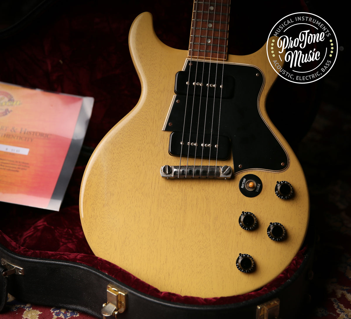 2007 Gibson USA Custom Shop Historic Les Paul Special TV Yellow