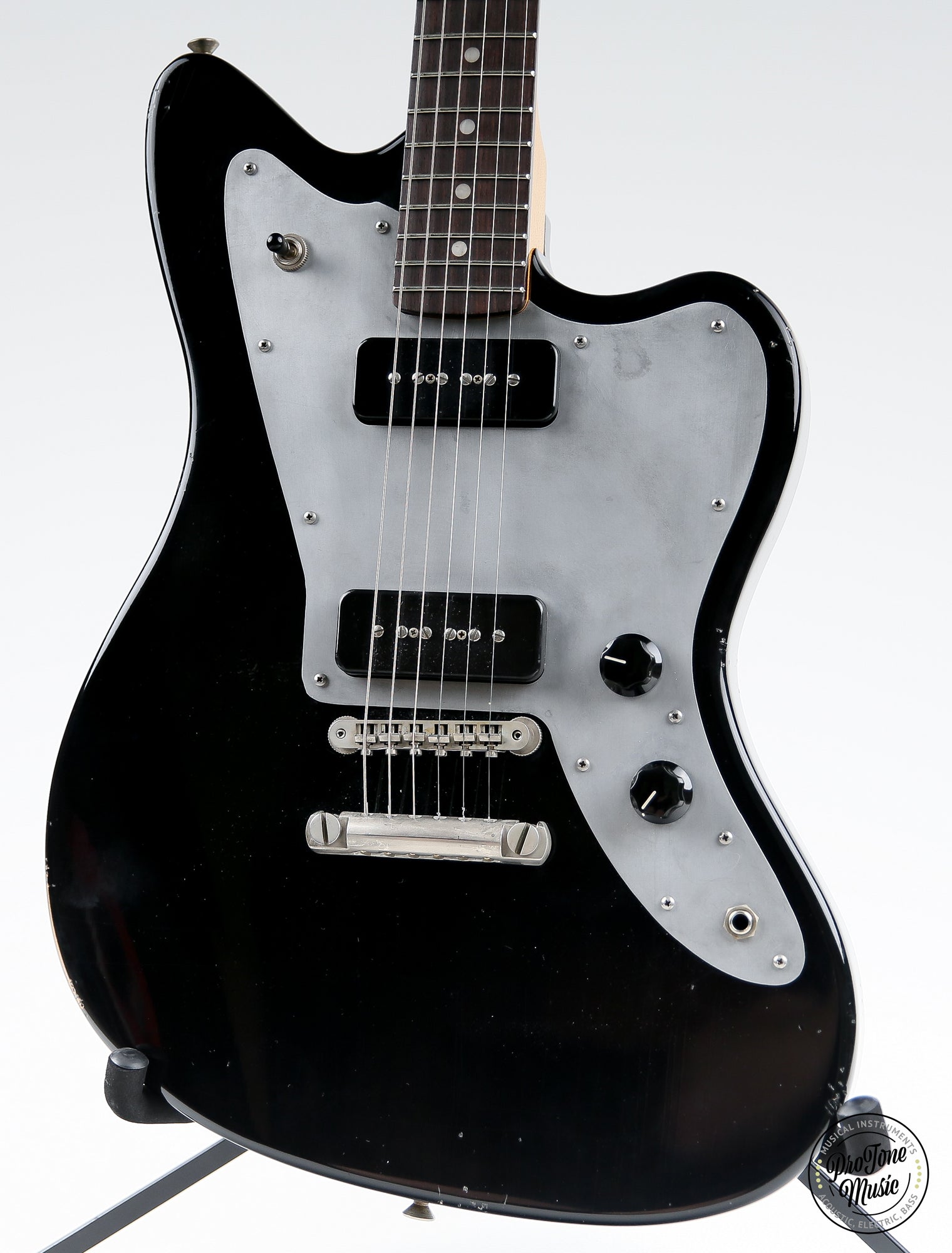 ギター Fano Standard JM6 Bull Black Made in USA Fano Standard JM6 Humbucker Bull Black