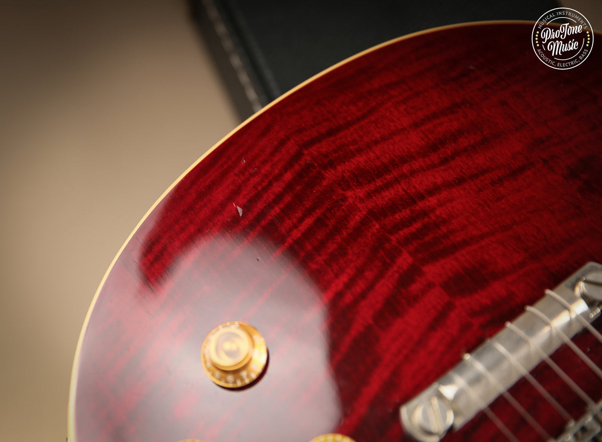 2002 Gibson USA Les Paul Standard Wine Red Headstock Repaired