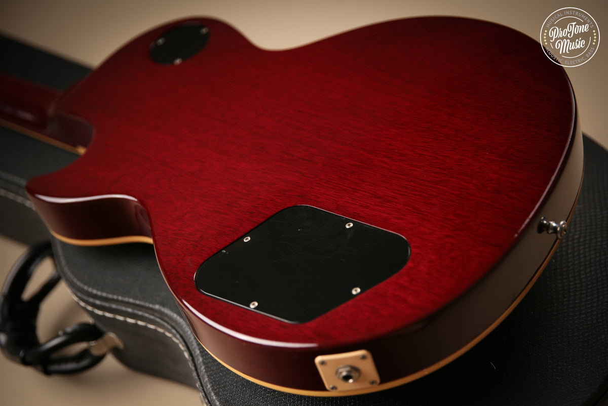 2002 Gibson USA Les Paul Standard Wine Red Headstock Repaired