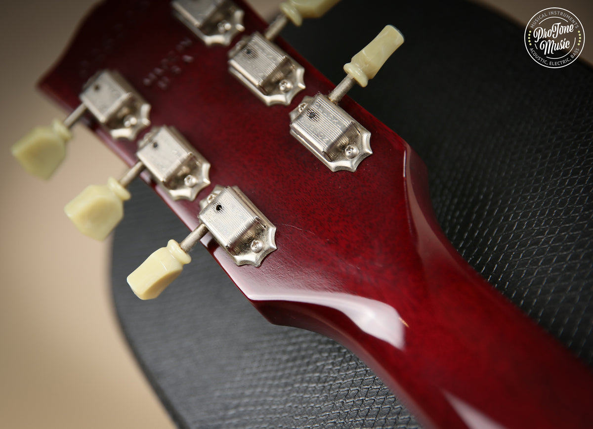 2002 Gibson USA Les Paul Standard Wine Red Headstock Repaired
