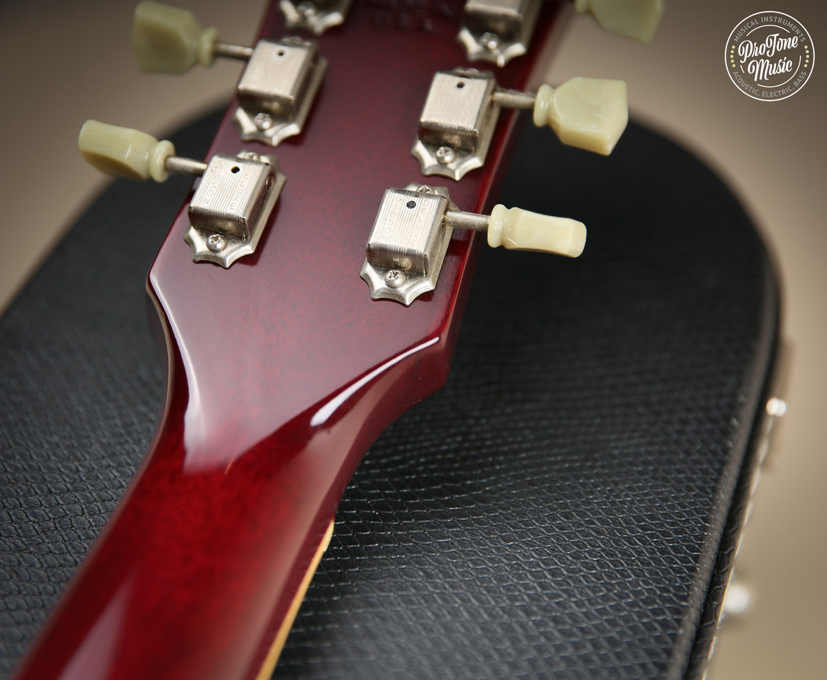 2002 Gibson USA Les Paul Standard Wine Red Headstock Repaired