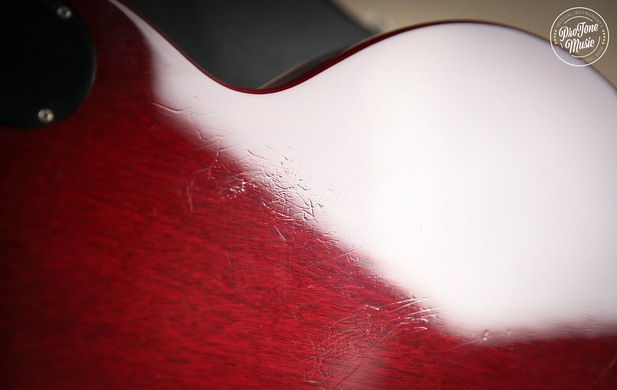 2002 Gibson USA Les Paul Standard Wine Red Headstock Repaired