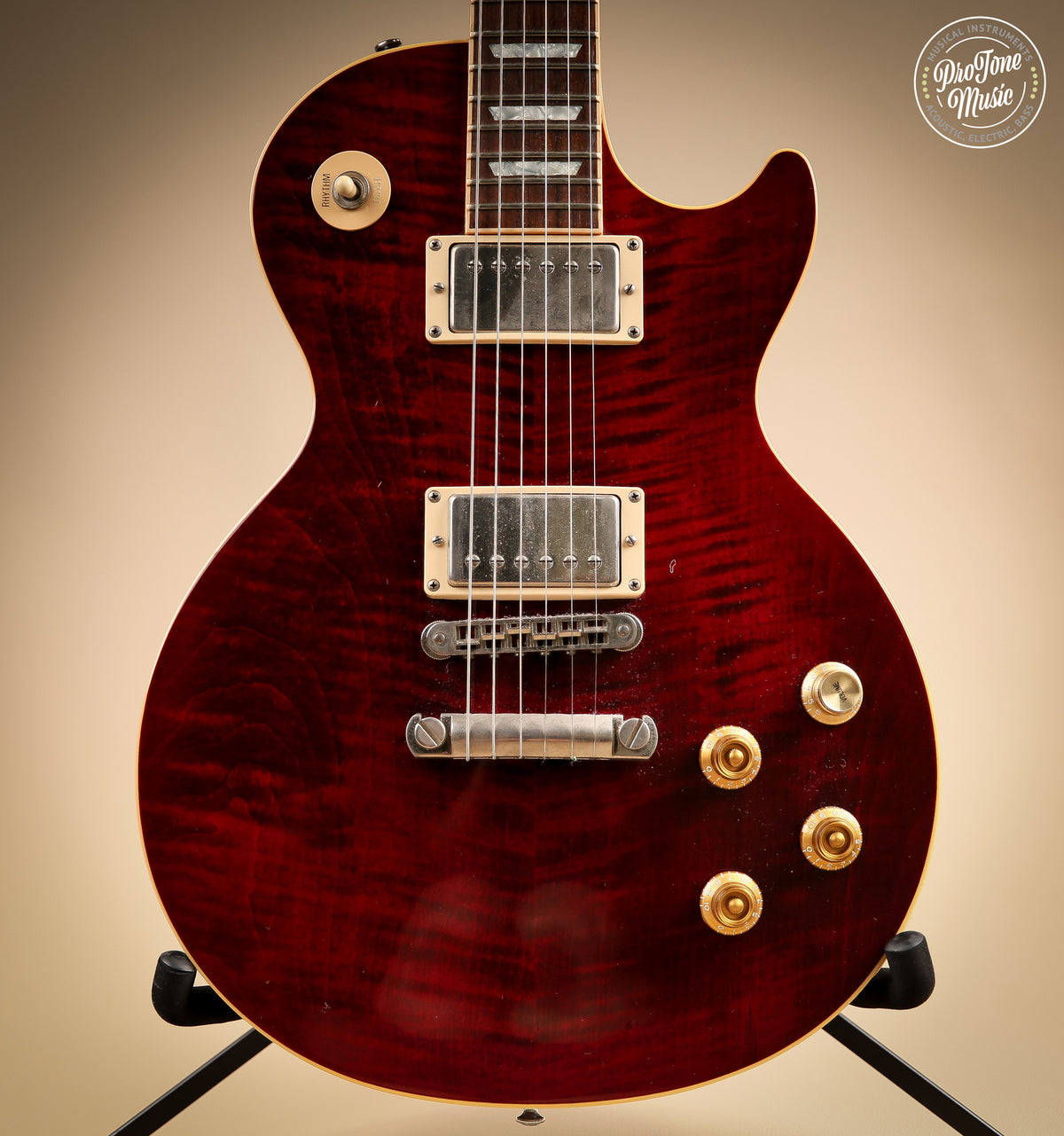 2002 Gibson USA Les Paul Standard Wine Red Headstock Repaired