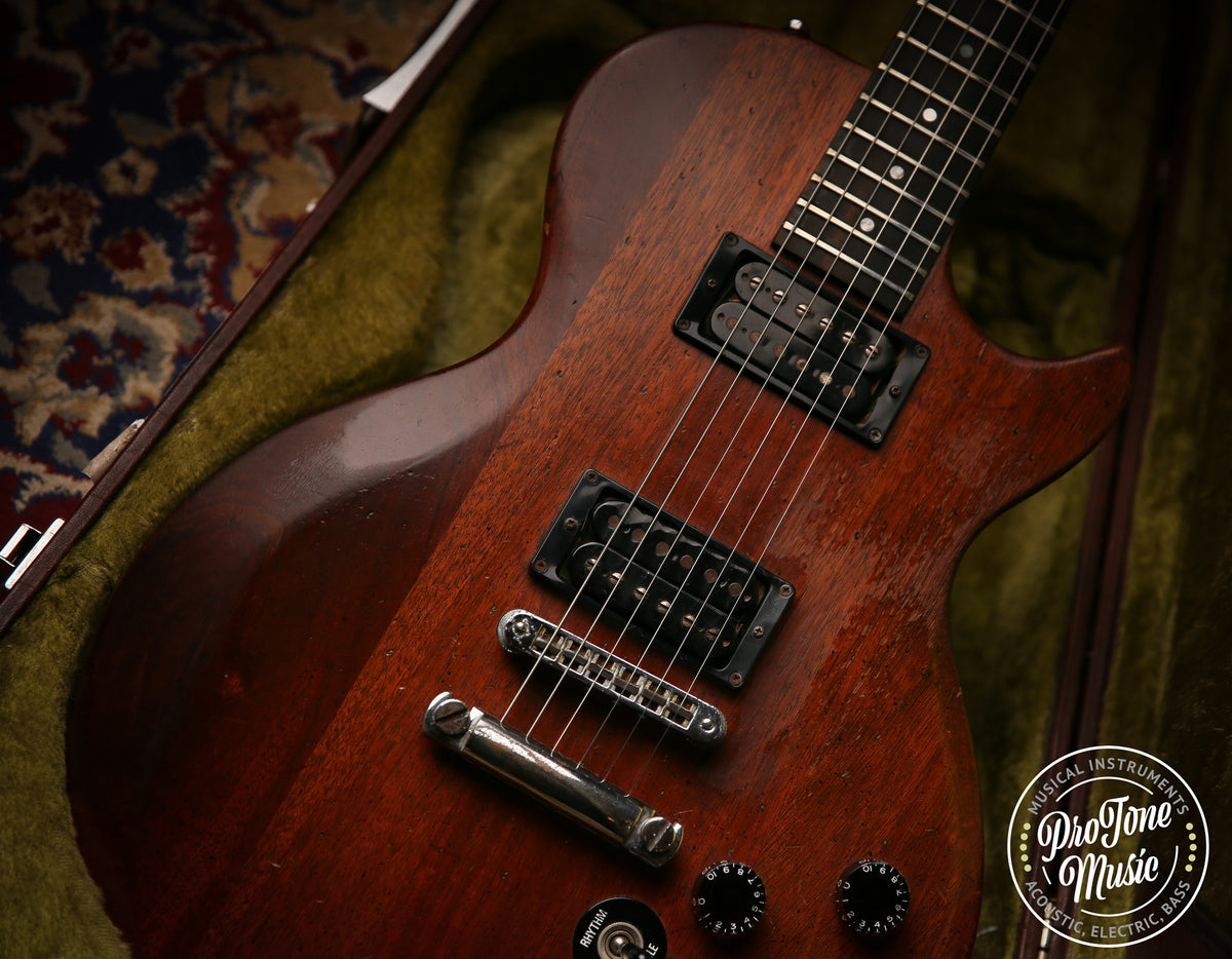 1981 Gibson USA Les Paul Firebrand Natural &amp; Hard Case - ProTone Music
