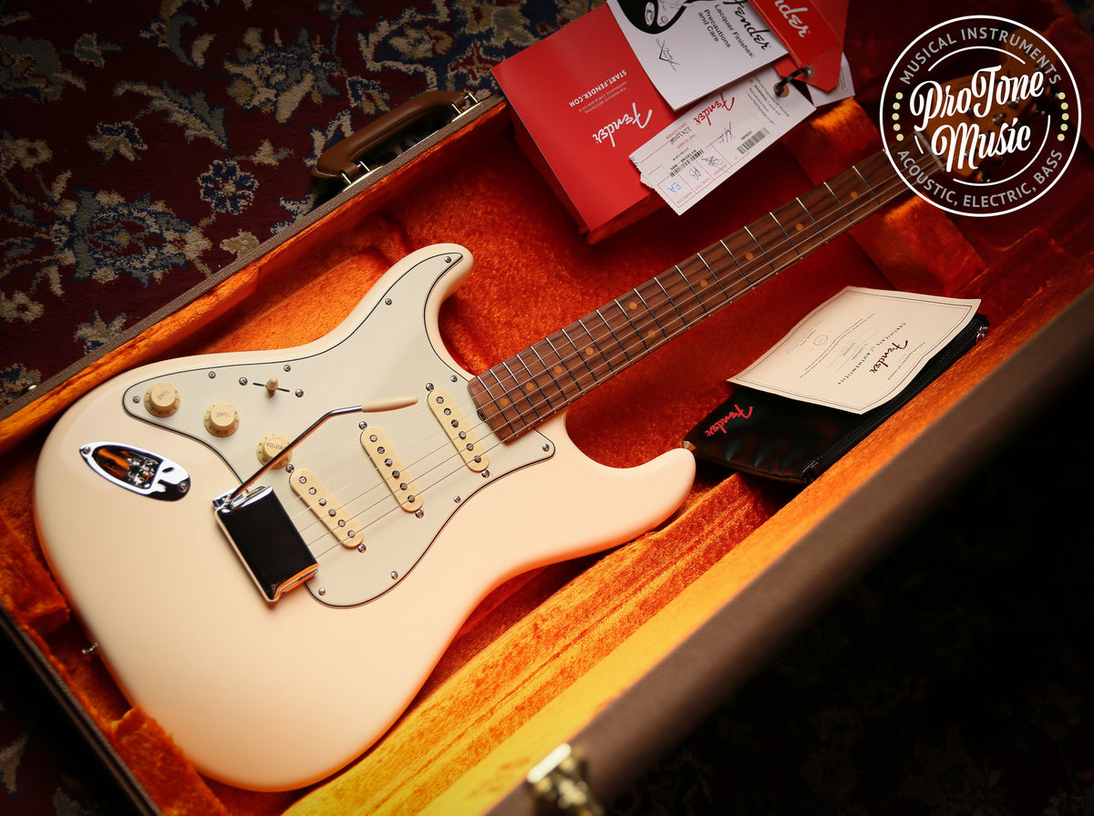 Fender American Vintage 1961 Reissue Stratocaster Left Handed Olympic White