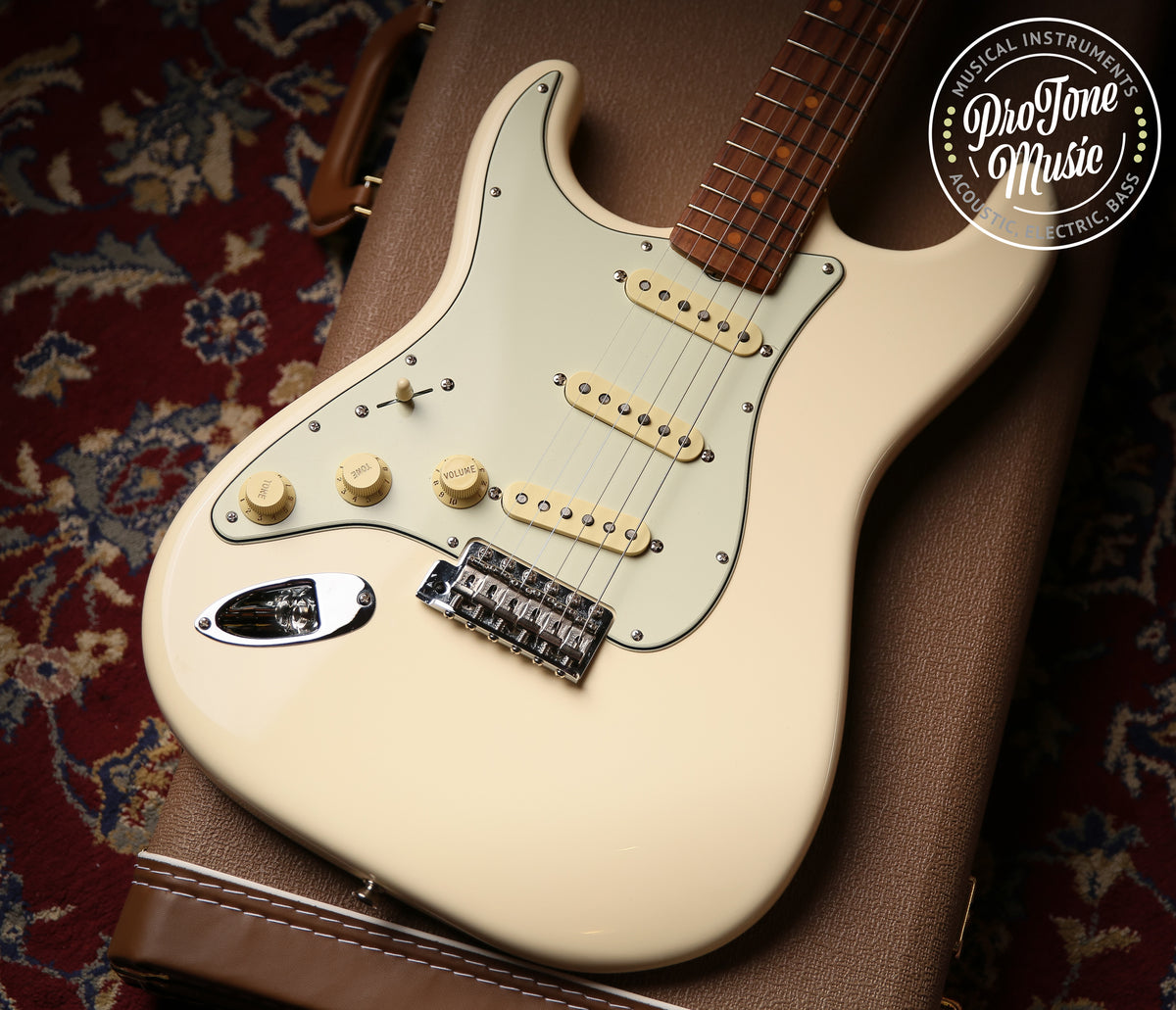 Fender American Vintage 1961 Reissue Stratocaster Left Handed Olympic White