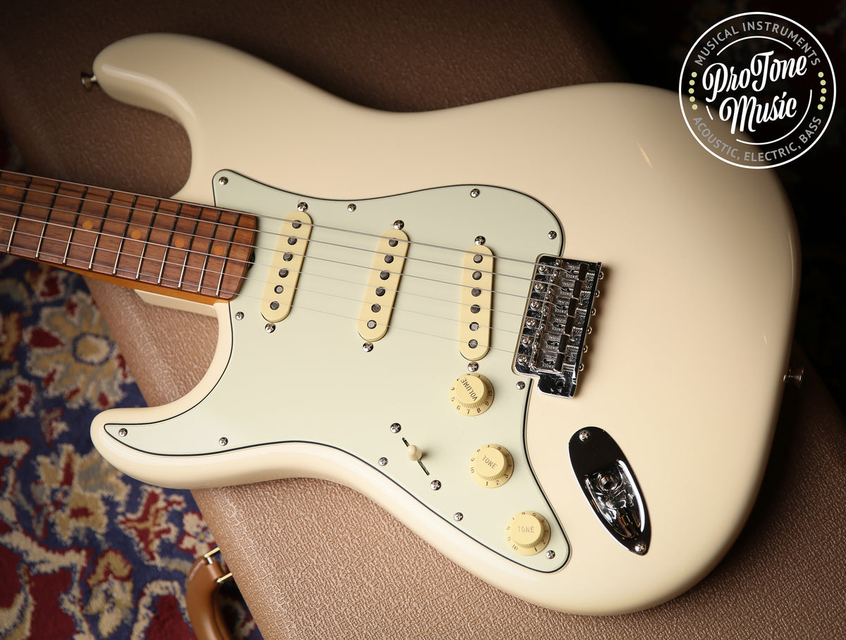 Fender American Vintage 1961 Reissue Stratocaster Left Handed Olympic White