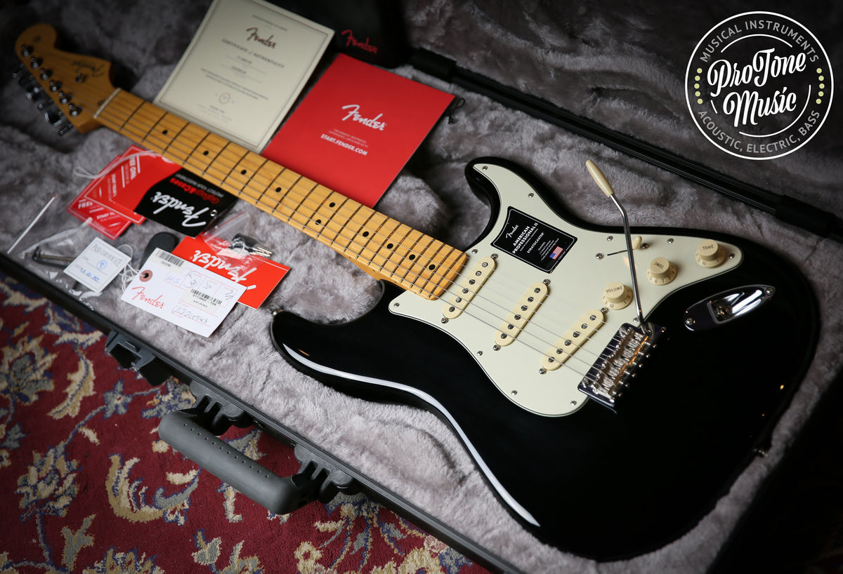 2022 Fender American Professional II Stratocaster Black