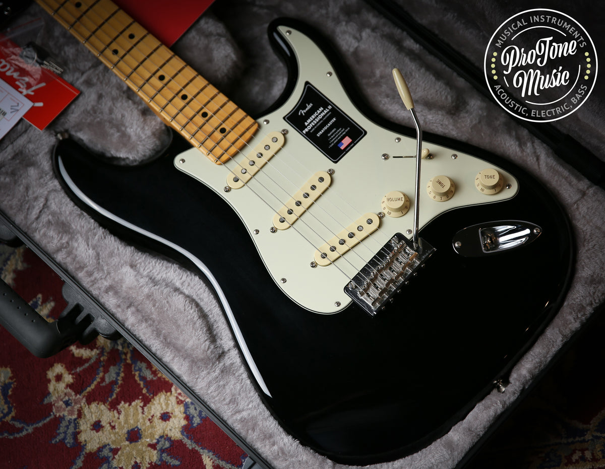 2022 Fender American Professional II Stratocaster Black