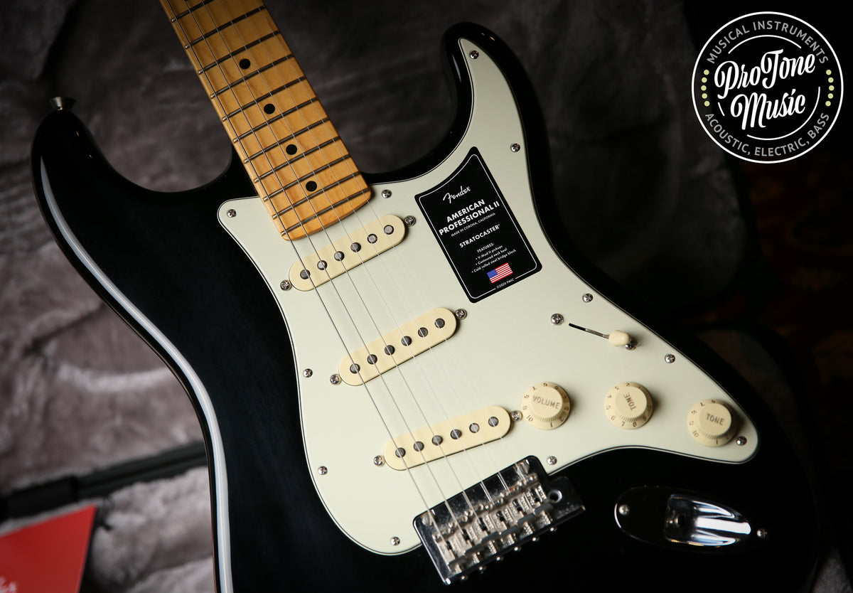 2022 Fender American Professional II Stratocaster Black