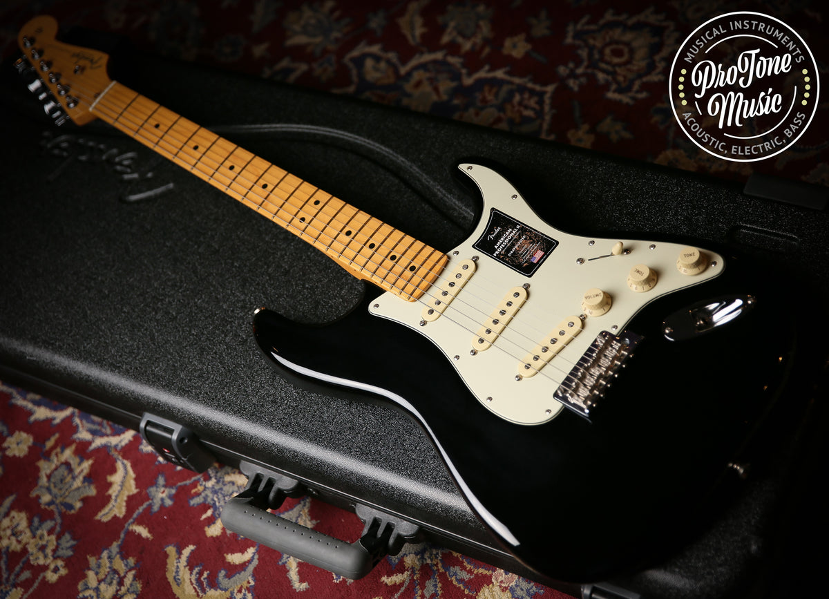 2022 Fender American Professional II Stratocaster Black