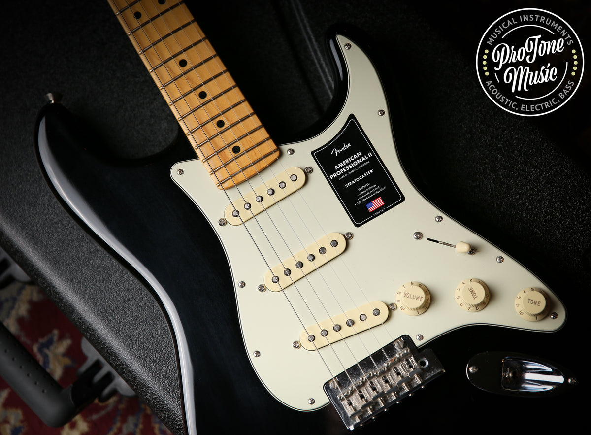 2022 Fender American Professional II Stratocaster Black