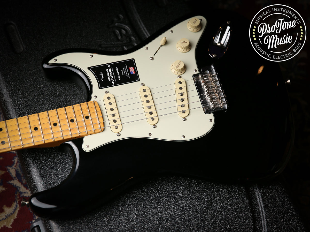 2022 Fender American Professional II Stratocaster Black